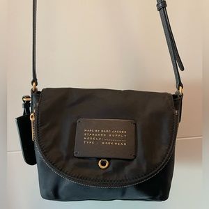 Marc By Marc Jacobs Black Cross-Body Satchel
